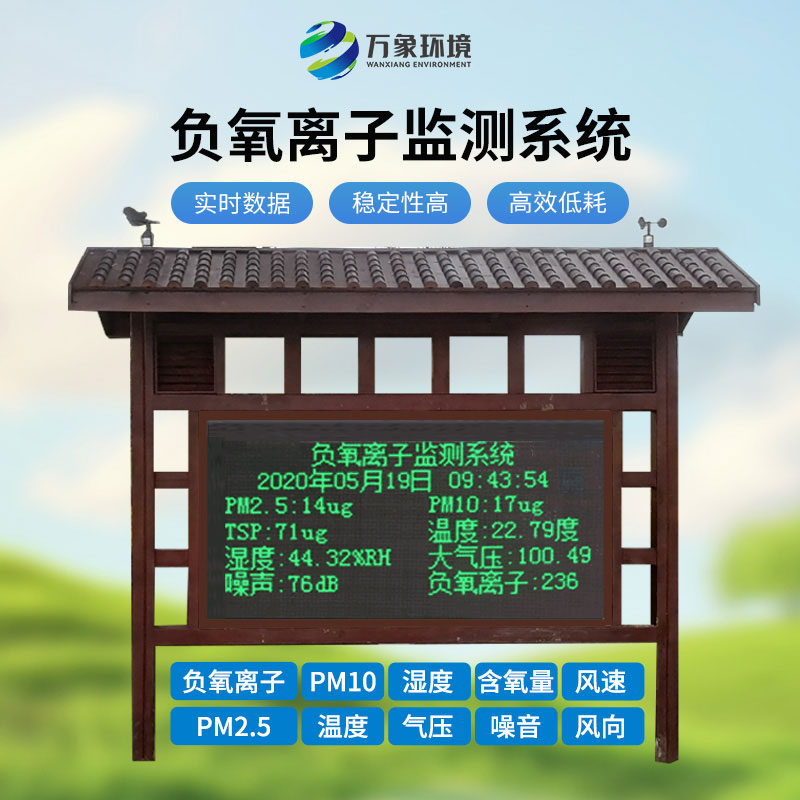 呼吸之間，盡享自然——景區(qū)負(fù)氧離子監(jiān)測(cè)系統(tǒng)解析
